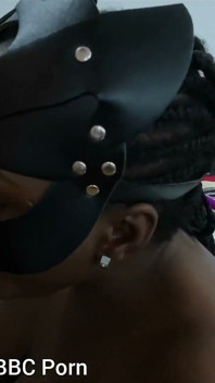 Stimulating My Pussy with Wand Sucking Bwc Fingering My Black Pussy