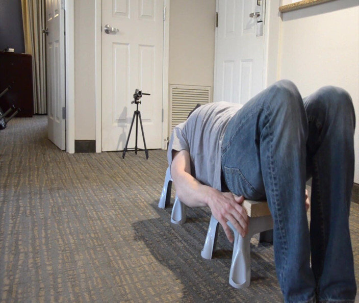 Full Weight Productions: Spanxbeluga's 650 Lbs Vs. the Board - View 2