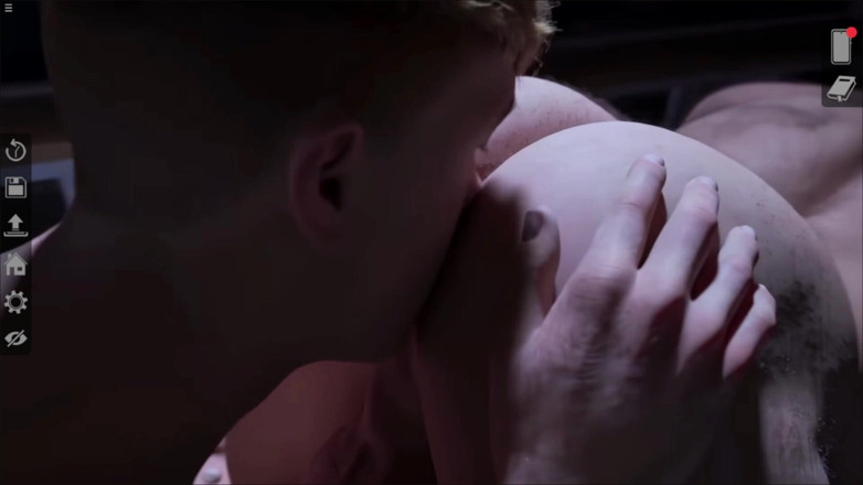 Future man: Due amici gay si leccano il culo a vicenda nello...