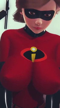 Helen Parr cavalca Zel l'Elfo: incredibili e interspecies parodia di utenti