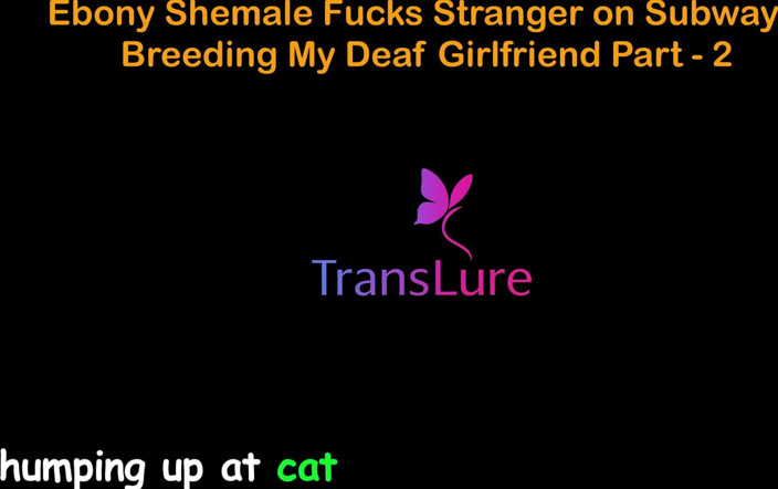 TransLure: English Audio Sex Story - Ebony Shemale Fucks Stranger on Subway -...