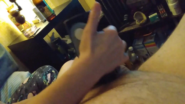The Rabbit's Den: Slut wife pounds hubby cock with brand new toy