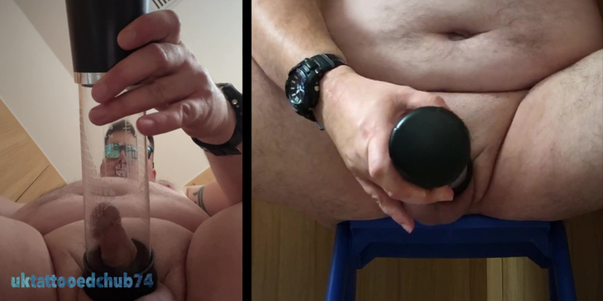 uktattooedchub74: Pump and Masturbation Toys