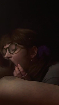 Late Night Pissing and Cum Swallowing Game