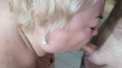 Zona901: BBW Milf ate cum after a blowjob 2
