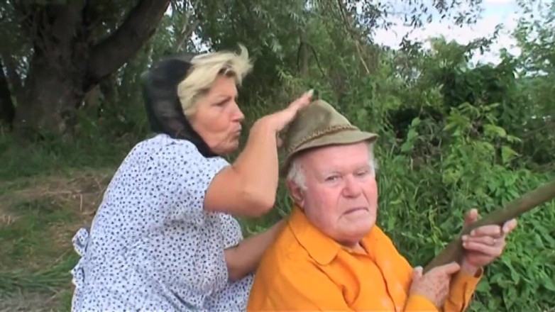 Old PIGS XXX: Nasty blonde teen gets off at the sight of an...