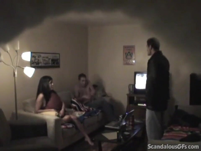 Scandalous GFs: Namorada gostosa e com tesão gosta de uma noite com...