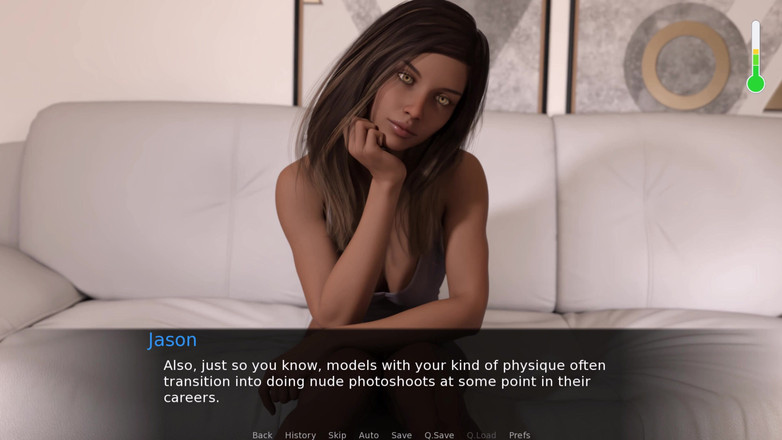 Johannes Gaming: Casteen 1 Katerina Is Doing Her Dream Job Modeling.