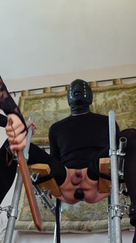 Ballbusting Witch - cbt bondage para minha escrava dominatrix