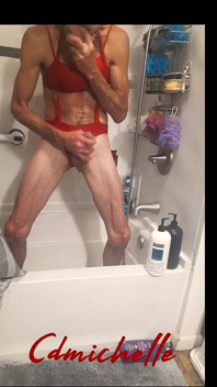 Cdmichelle mluví ve sprše při sání a šukání robertka