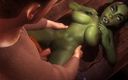 Wraith ward: Sex mit heißem vollbusigem goblin-mädchen