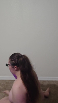 Lexi's Thick Ass Nude Splits Asmr Strip Provocação: Curvilínea gordinha estica