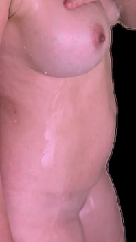 Wifey Loves to Clean Her Perfect Body with Shaving Cream.