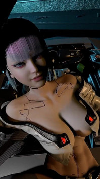 Lucy recibe una polla sorpresa | Cyberpunk Edgerunners