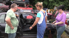 King Of Amateur: Orgies with the Old Women at the Coachbuilder's