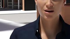 Mastering the Box: Blondie Got Caught Getting Fucked and Creampied to Pass the Exam in the Library - Episode 4