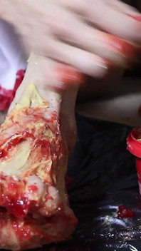 Mantequilla de maní, gelatina y una fantasía fetiche de pies