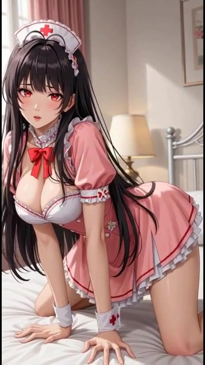 Hot girl dancing: 170. Hete anime-verpleegster in de slaapkamer Ai-animatie