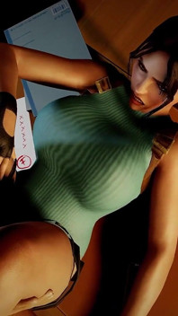 Classic Lara Croft Standing Missionary | Parodi Tomb Raider