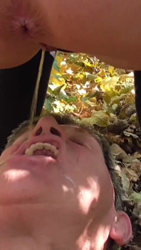 Outdoor Piss Mouth