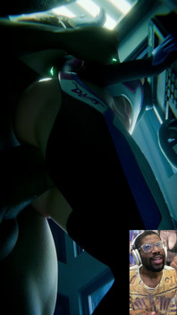 Big Thicc Long Hard Cock Junker Queen Tries to Nerf D.va’s Tight Bald Pussy