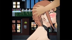 Hentai Produce: Makima Busty Cum Slut Rewards Devil Hunter with a ...