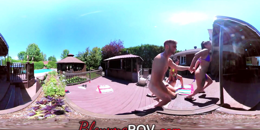 Blow me POV: Vr çift eş değiştirmeli grup seks