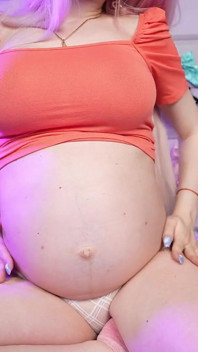 Pregnant Tease You with Feet & Socks & Pussy Cum