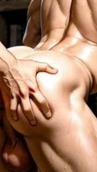 Velmi nezbedný, svalnatý gay pár měl sex na různých místech po evropě. Yaoi Hentai Animace.