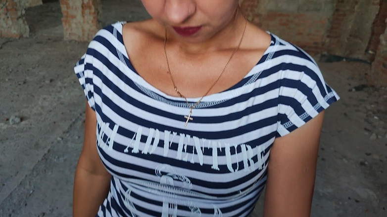 DirtyLubov: Oral Sex on a Construction Site