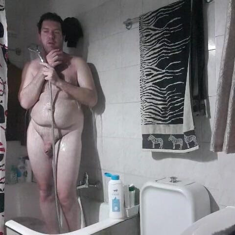 Mirko2589: I Take a Shower in Bathroom