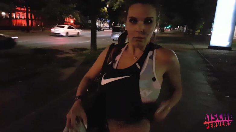 Aische Pervers: Busty German MILF gets fucked and takes a piss after...