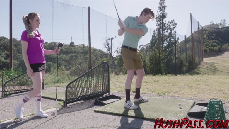 Hush Hush Entertainment: Golf pro Sable Jones likes long, hard hits with big...