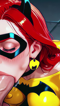 Yoghurt Party: 3D Comic Latex Vigilante POV (4k, Uncensored Ai Hentai)