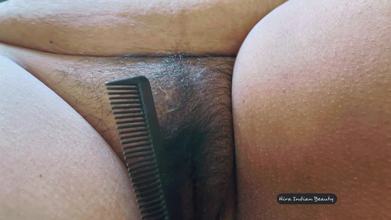 Hot 365 Entertainments: MILF Hira’s Erotic Asmr - Sensual Pussy Hair Combing, Bush Teasing...