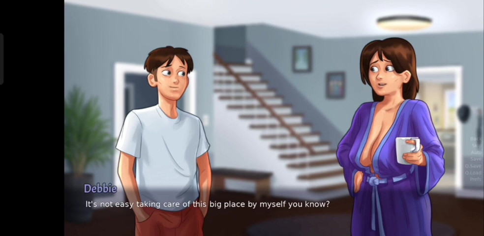 Fucking Step Mom- in the Laundry...... (Bagira)