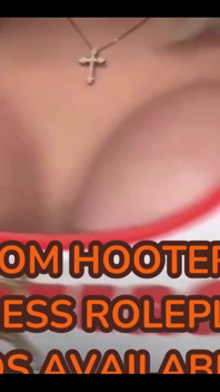 Hooters Waitress Wants Your Cock