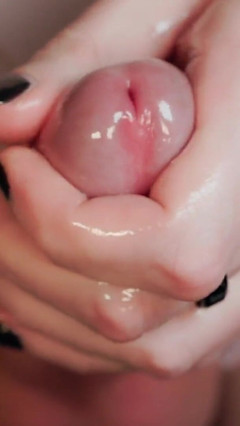 Extreme Macro Closeup Oiling & Cumming