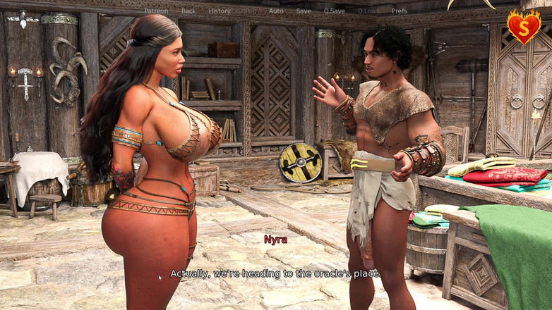 Gaming vision: Island of Desire - nueva versión 0.01 jugando con sex sense - parte 1