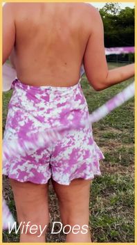 Wifey Loves to Be Naughty in Public