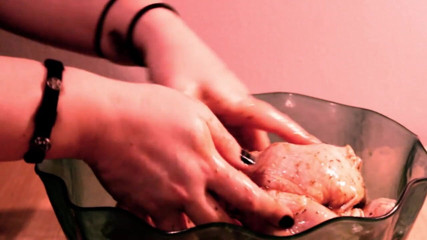 Campsissyboi: Massaggio della carne su dello spiedo in bocca