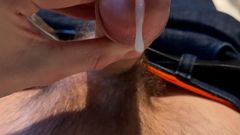 Horneyboy98: Morning Wood Bliss - Huge Load!