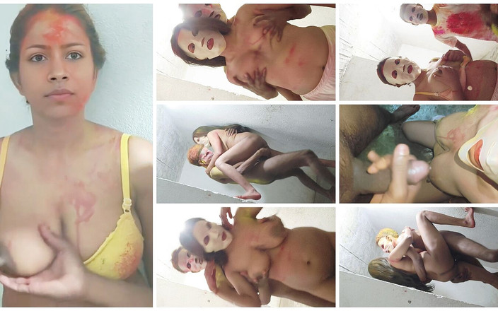 Digital-love: 1. sezon. Holi'yi erkek arkadaşıyla kutluyor