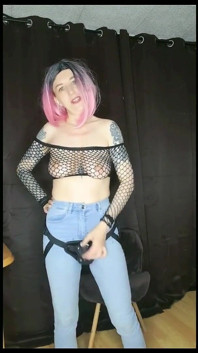 Lady Angela polský jazyk strapon POV džíny