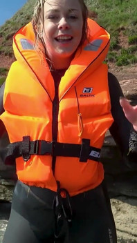 Life jacket - menggoda joi neoprene, penolakan & crot hitungan mundur