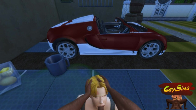 Dirty gay Sims: Feminización Y Marido Se Convierte En La Puta De La...