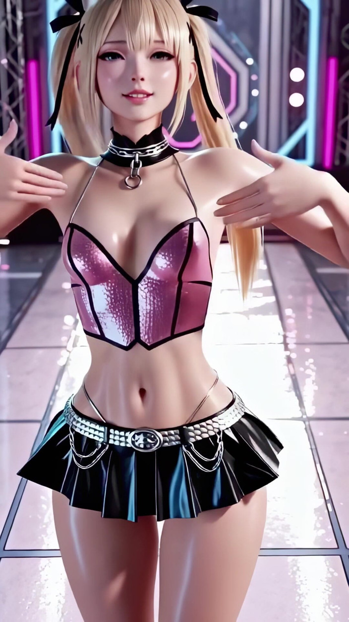 3D-Hentai Games: Marie Rose's veerkrachtige dans (T-Ara - Roly-Poly)