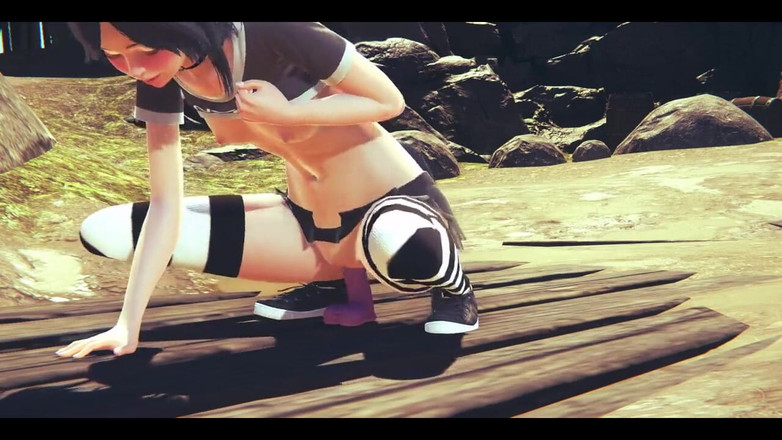 HentaiTubes: Hentai Necenzurované 3D - Kitty Hard Sex - Japonská asijská Manga Anime hra...