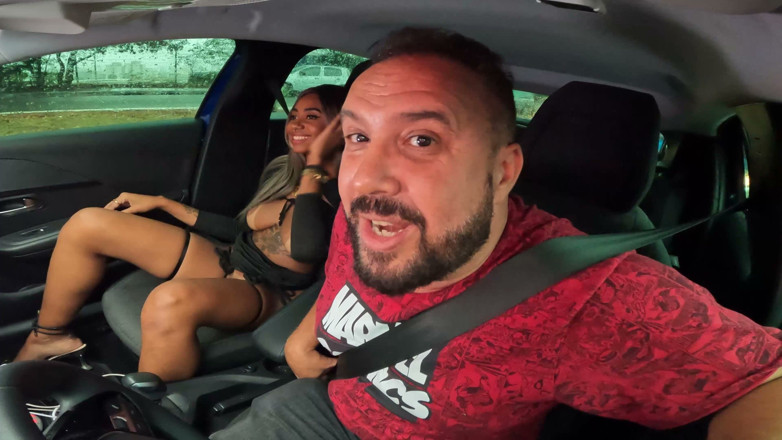Binho Ted: Ana Sasuga Naked on the Back of a Motorcycle in...
