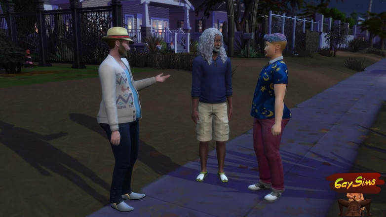 Dirty gay Sims: Mai Întâi Un Fiu Vitreg, Dar Acum O Fată Efeminată